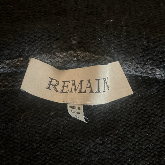 Remain Birger Christensen Knitted Hoodie Belted Cardigan Wool blend Size S - Picture 6 of 10